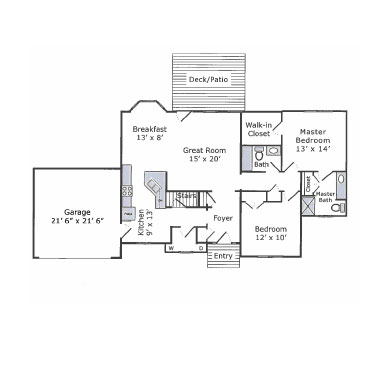 Cottage floor plan C | Presbyterian Village Cobb