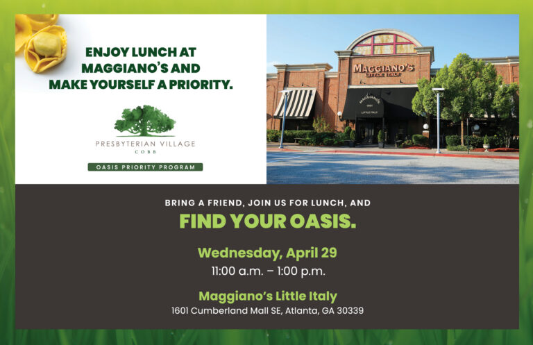 Join us for lunch at Maggiano’s.